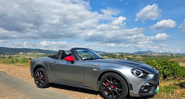 location-ABARTH-Porte des Pierres Dorées-roadstr