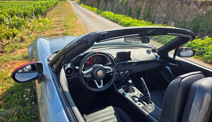 location-ABARTH-Porte des Pierres Dorées-roadstr